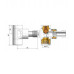 Краны радиаторные Vario Term Lux II Nickel ground